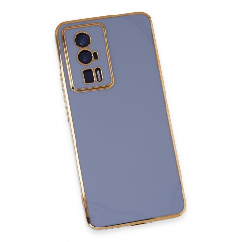 Newface Xiaomi Poco F5 Pro Kılıf Volet Silikon - Mavi Newface Xiaomi Poco F5 Pro Kılıf Volet Silikon - Mavi