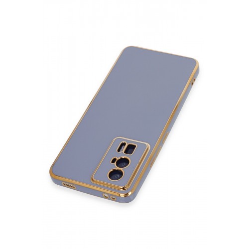 Newface Xiaomi Poco F5 Pro Kılıf Volet Silikon - Mavi Newface Xiaomi Poco F5 Pro Kılıf Volet Silikon - Mavi