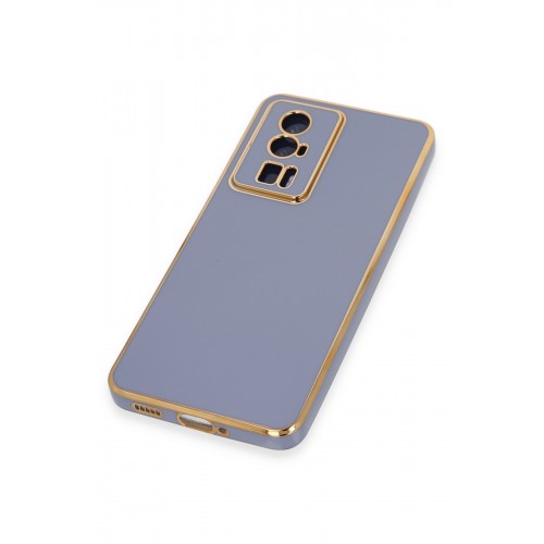 Newface Xiaomi Poco F5 Pro Kılıf Volet Silikon - Mavi Newface Xiaomi Poco F5 Pro Kılıf Volet Silikon - Mavi
