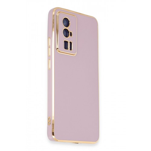 Newface Xiaomi Poco F5 Pro Kılıf Volet Silikon - Mor Newface Xiaomi Poco F5 Pro Kılıf Volet Silikon - Mor