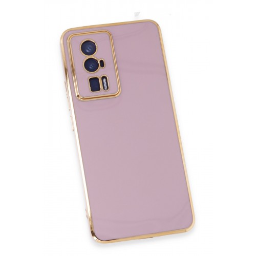 Newface Xiaomi Poco F5 Pro Kılıf Volet Silikon - Mor Newface Xiaomi Poco F5 Pro Kılıf Volet Silikon - Mor