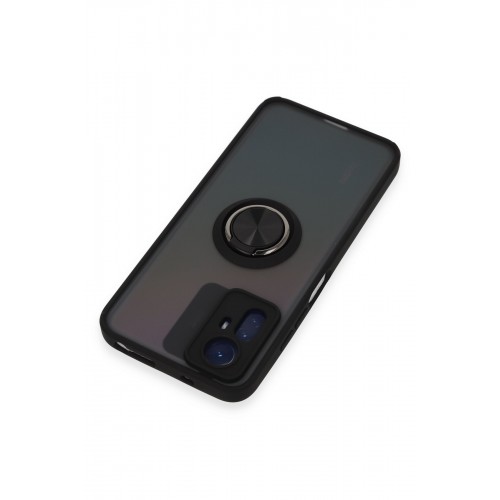 Newface Xiaomi Redmi Note 12S Kılıf Montreal Yüzüklü Silikon Kapak - Siyah Newface Xiaomi Redmi Note 12S Kılıf Montreal Yüzüklü Silikon Kapak - Siyah