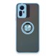 Newface Xiaomi Redmi Note 12S Kılıf Montreal Yüzüklü Silikon Kapak - Buz Mavi Newface Xiaomi Redmi Note 12S Kılıf Montreal Yüzüklü Silikon Kapak - Buz Mavi