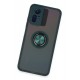Newface Xiaomi Redmi Note 12S Kılıf Montreal Yüzüklü Silikon Kapak - Yeşil Newface Xiaomi Redmi Note 12S Kılıf Montreal Yüzüklü Silikon Kapak - Yeşil