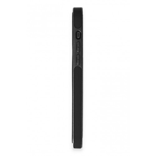 Newface iPhone 13 Pro Max Kılıf Ozzi Magsafe Deri Kapak - Siyah Newface iPhone 13 Pro Max Kılıf Ozzi Magsafe Deri Kapak - Siyah