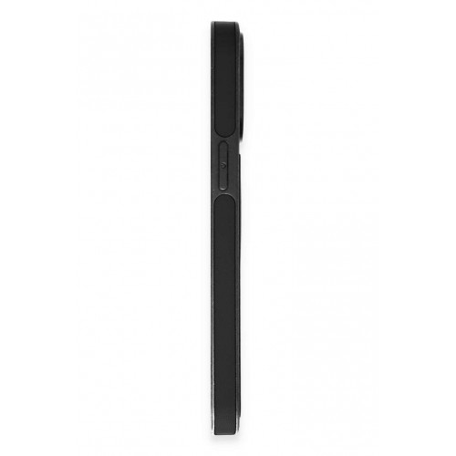 Newface iPhone 13 Pro Max Kılıf Ozzi Magsafe Deri Kapak - Siyah Newface iPhone 13 Pro Max Kılıf Ozzi Magsafe Deri Kapak - Siyah