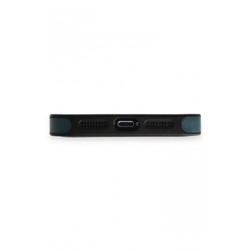 Newface iPhone 13 Pro Max Kılıf Ozzi Magsafe Deri Kapak - Koyu Yeşil Newface iPhone 13 Pro Max Kılıf Ozzi Magsafe Deri Kapak - Koyu Yeşil