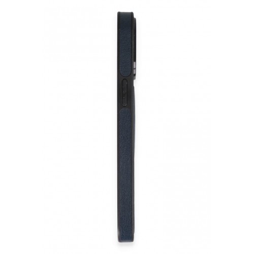 Newface iPhone 13 Pro Max Kılıf Ozzi Magsafe Deri Kapak - Lacivert Newface iPhone 13 Pro Max Kılıf Ozzi Magsafe Deri Kapak - Lacivert