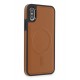 Newface iPhone XS Kılıf Ozzi Magsafe Deri Kapak - Taba Newface iPhone XS Kılıf Ozzi Magsafe Deri Kapak - Taba