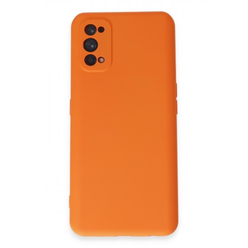 Newface Realme 7 Pro Kılıf Nano içi Kadife Silikon - Turuncu Newface Realme 7 Pro Kılıf Nano içi Kadife Silikon - Turuncu