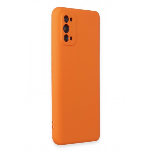 Newface Realme 7 Pro Kılıf Nano içi Kadife Silikon - Turuncu Newface Realme 7 Pro Kılıf Nano içi Kadife Silikon - Turuncu