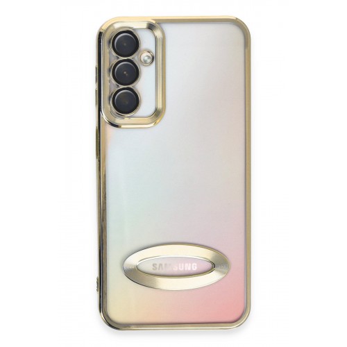 Newface Samsung Galaxy A14 4G Kılıf Slot Silikon - Gold Newface Samsung Galaxy A14 4G Kılıf Slot Silikon - Gold