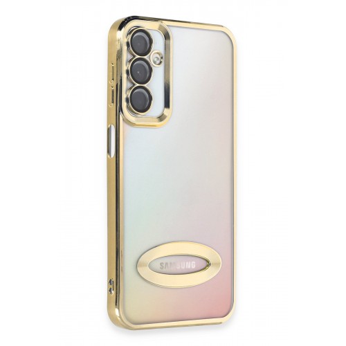 Newface Samsung Galaxy A14 4G Kılıf Slot Silikon - Gold Newface Samsung Galaxy A14 4G Kılıf Slot Silikon - Gold