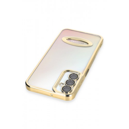 Newface Samsung Galaxy A14 4G Kılıf Slot Silikon - Gold Newface Samsung Galaxy A14 4G Kılıf Slot Silikon - Gold