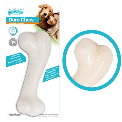 Pawise Dura Chew Tavuk Aromalı Köpek Kemiği 15,5 cm Pawise Dura Chew Tavuk Aromalı Köpek Kemiği 15,5 cm