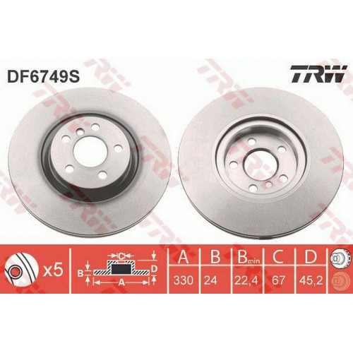FREN DISKI ON ADET BMW F40 F45 F46 F48 F39 MINI COUNTRYMAN F60 FREN DISKI ON ADET BMW F40 F45 F46 F48 F39 MINI COUNTRYMAN F60