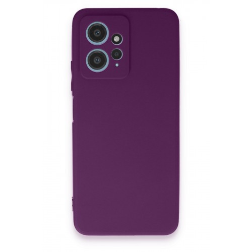 Newface Xiaomi Redmi Note 12 4G Kılıf First Silikon - Mor Newface Xiaomi Redmi Note 12 4G Kılıf First Silikon - Mor