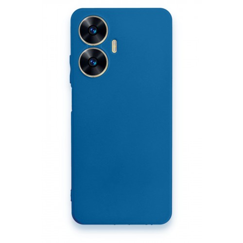 Newface Realme C55 Kılıf First Silikon - Mavi Newface Realme C55 Kılıf First Silikon - Mavi