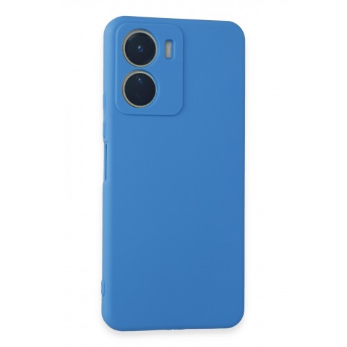 Newface Vivo Y16 Kılıf First Silikon - Mavi Newface Vivo Y16 Kılıf First Silikon - Mavi
