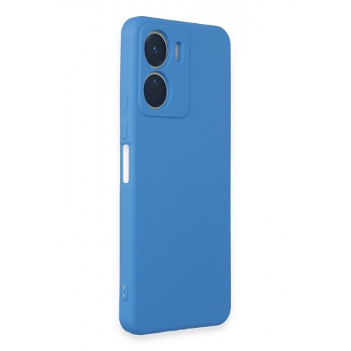 Newface Vivo Y16 Kılıf First Silikon - Mavi Newface Vivo Y16 Kılıf First Silikon - Mavi