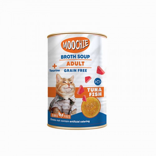 Moochie Et Suyu Çorba Ton Balıklı Yet.Kedi 135ML Moochie Et Suyu Çorba Ton Balıklı Yet.Kedi 135ML
