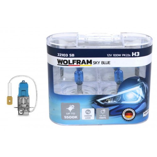 AMPUL 12V H3 100 PK22s SKY BLUE BEYAZ IŞIK AMPUL 12V H3 100 PK22s SKY BLUE BEYAZ IŞIK