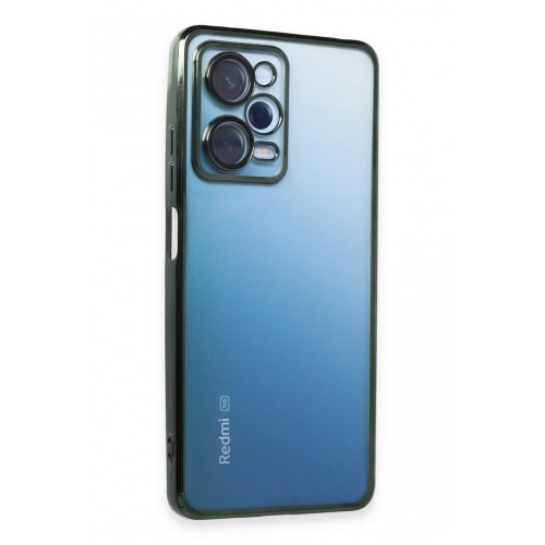 Newface Xiaomi Redmi Note 12 Pro 5G Kılıf Razer Lensli Silikon - Yeşil Newface Xiaomi Redmi Note 12 Pro 5G Kılıf Razer Lensli Silikon - Yeşil