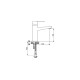 Newarc - Domino Yüksek Lavabo Bataryası Siyah - 971525B Newarc - Domino Yüksek Lavabo Bataryası Siyah - 971525B