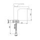 Newarc - Aqua Lavabo Bataryası Siyah - 941521B Newarc - Aqua Lavabo Bataryası Siyah - 941521B