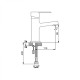Newarc - Domino Lavabo Bataryası - 971521 Newarc - Domino Lavabo Bataryası - 971521