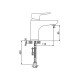 Newarc - Loft Lavabo Bataryası - 921521 Newarc - Loft Lavabo Bataryası - 921521
