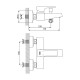 Newarc - Aqua Banyo Bataryası - 941511 Newarc - Aqua Banyo Bataryası - 941511