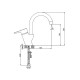 Newarc - Energy Dönerli Lavabo Bataryası - 891731 Newarc - Energy Dönerli Lavabo Bataryası - 891731