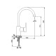 Newarc - Premium Dönerli Lavabo Bataryası - 832581 Newarc - Premium Dönerli Lavabo Bataryası - 832581