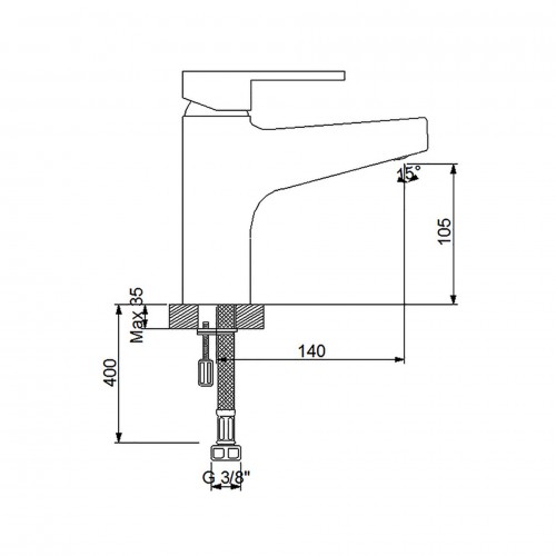 Newarc - Master Yüksek Lavabo Bataryası - 187525 Newarc - Master Yüksek Lavabo Bataryası - 187525