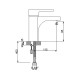 Newarc - Master Lavabo Bataryası - 187521 Newarc - Master Lavabo Bataryası - 187521