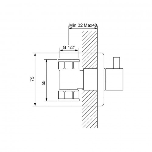 Newarc - Maximal Stop Valf - 101632 Newarc - Maximal Stop Valf - 101632