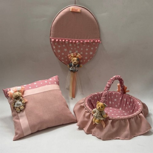 ZERO LAND - 3 adet Oval Baby Shower Seti Pudra ZERO LAND - 3 adet Oval Baby Shower Seti Pudra