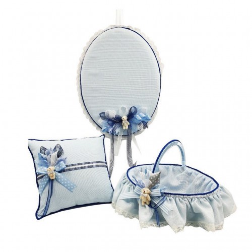 ZERO LAND - Baby Shower Ayıcıklı Bebek Oda Seti 3 Parça Mavi ZERO LAND - Baby Shower Ayıcıklı Bebek Oda Seti 3 Parça Mavi