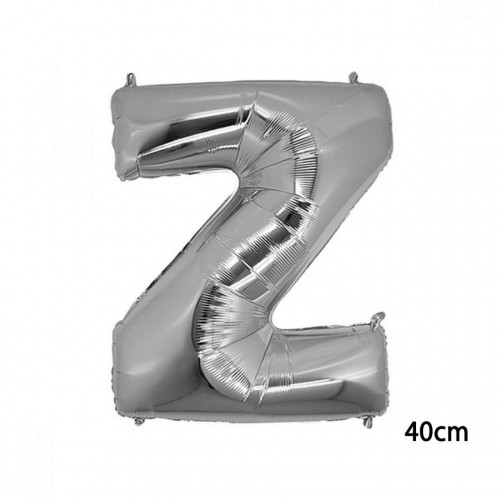 ZERO LAND - 16 inç Z Harfi Folyo Balon Gümüş 40 cm ZERO LAND - 16 inç Z Harfi Folyo Balon Gümüş 40 cm