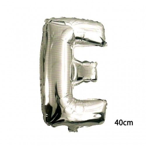 ZERO LAND - 16 inç E Harfi Folyo Balon Gümüş 40 cm ZERO LAND - 16 inç E Harfi Folyo Balon Gümüş 40 cm