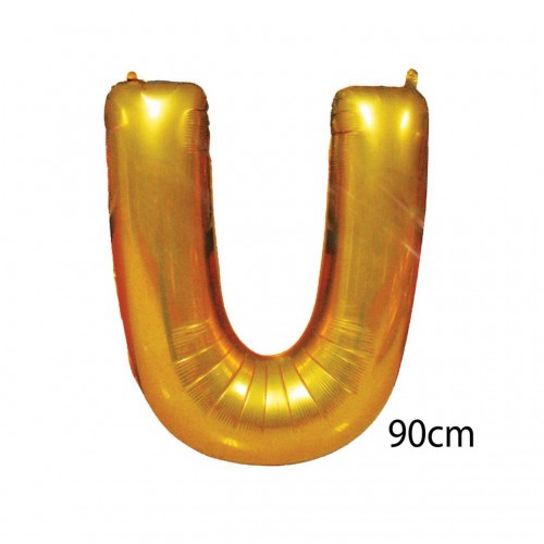 ZERO LAND - 40 inç V Harfi Folyo Balon Gold 100 cm ZERO LAND - 40 inç V Harfi Folyo Balon Gold 100 cm