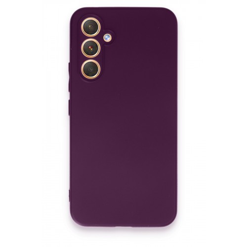 Newface Samsung Galaxy A34 5G Kılıf First Silikon - Mor Newface Samsung Galaxy A34 5G Kılıf First Silikon - Mor
