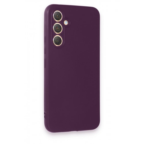 Newface Samsung Galaxy A34 5G Kılıf First Silikon - Mor Newface Samsung Galaxy A34 5G Kılıf First Silikon - Mor