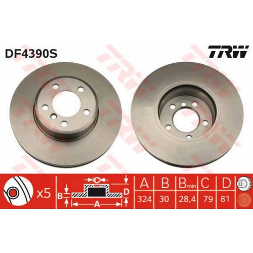 FREN DISKI ON ADET BMW E65 E66 02 08 FREN DISKI ON ADET BMW E65 E66 02 08