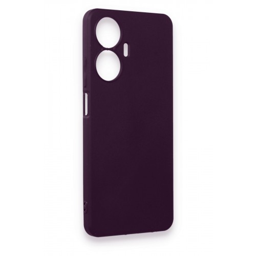 Newface Realme C55 Kılıf First Silikon - Mor Newface Realme C55 Kılıf First Silikon - Mor