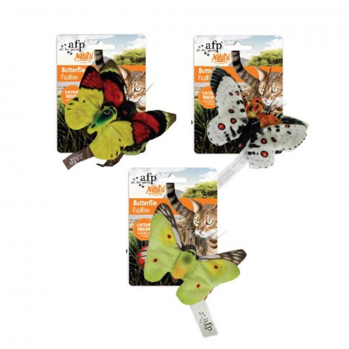Afp Natural Instincts- Peluş Kelebek Kedi Oyuncağı Afp Natural Instincts- Peluş Kelebek Kedi Oyuncağı