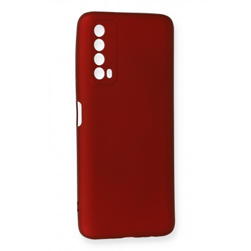 Newface Huawei P Smart 2021 Kılıf Premium Rubber Silikon - Bordo Newface Huawei P Smart 2021 Kılıf Premium Rubber Silikon - Bordo