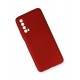 Newface Huawei P Smart 2021 Kılıf Premium Rubber Silikon - Bordo Newface Huawei P Smart 2021 Kılıf Premium Rubber Silikon - Bordo