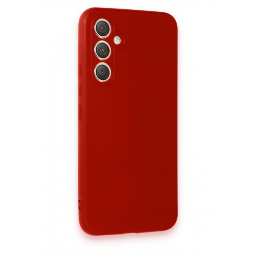 Newface Samsung Galaxy A34 5G Kılıf First Silikon - Kırmızı Newface Samsung Galaxy A34 5G Kılıf First Silikon - Kırmızı